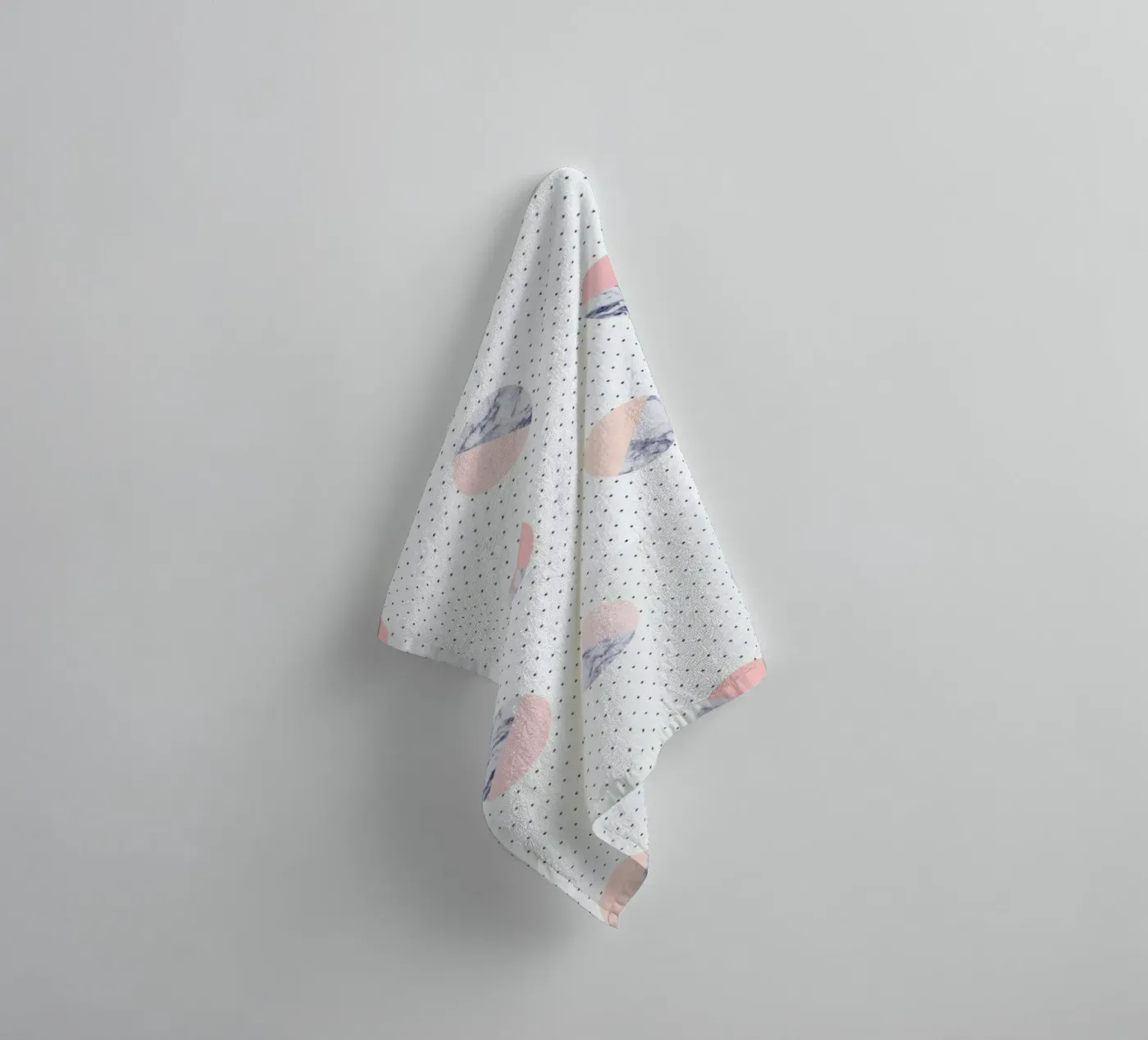 Marble badhanddoek van Kind of Style