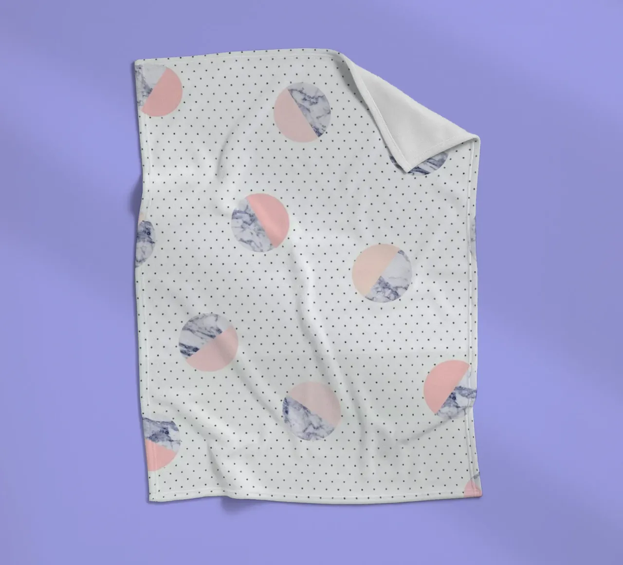 Marble Fleecedecke von Kind of Style