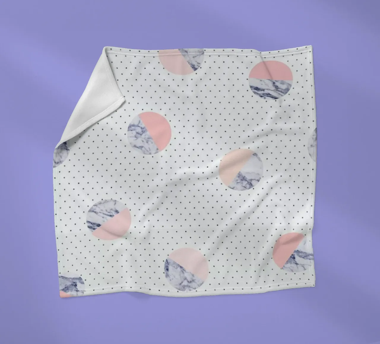 Marble Fleecedecke von Kind of Style