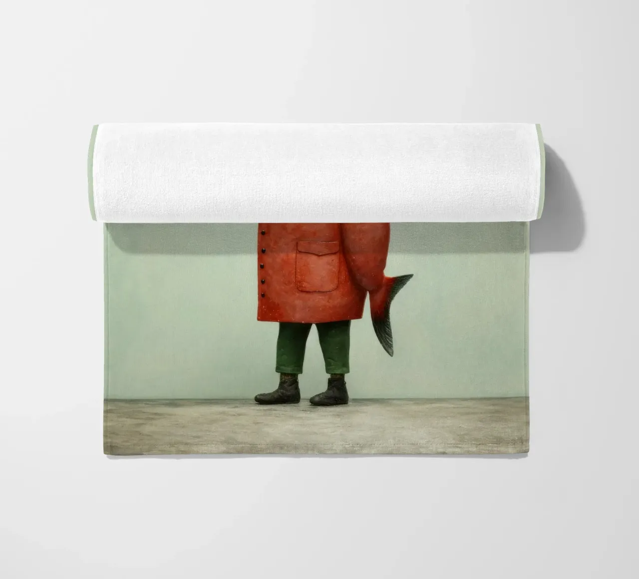 Salmone minimo 1 telo mare da Minimal Animal Art