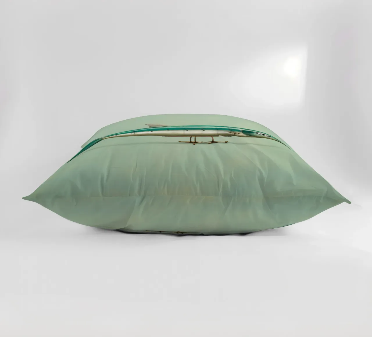 Minimal Sardine 2 cuscino da Minimal Animal Art