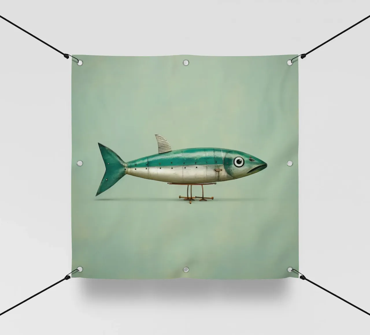 Minimal Sardine 2 telo in pvc da Minimal Animal Art