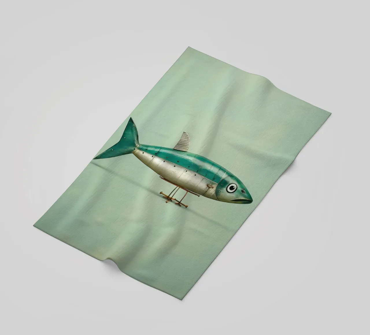Minimal Sardine 2 telo mare da Minimal Animal Art