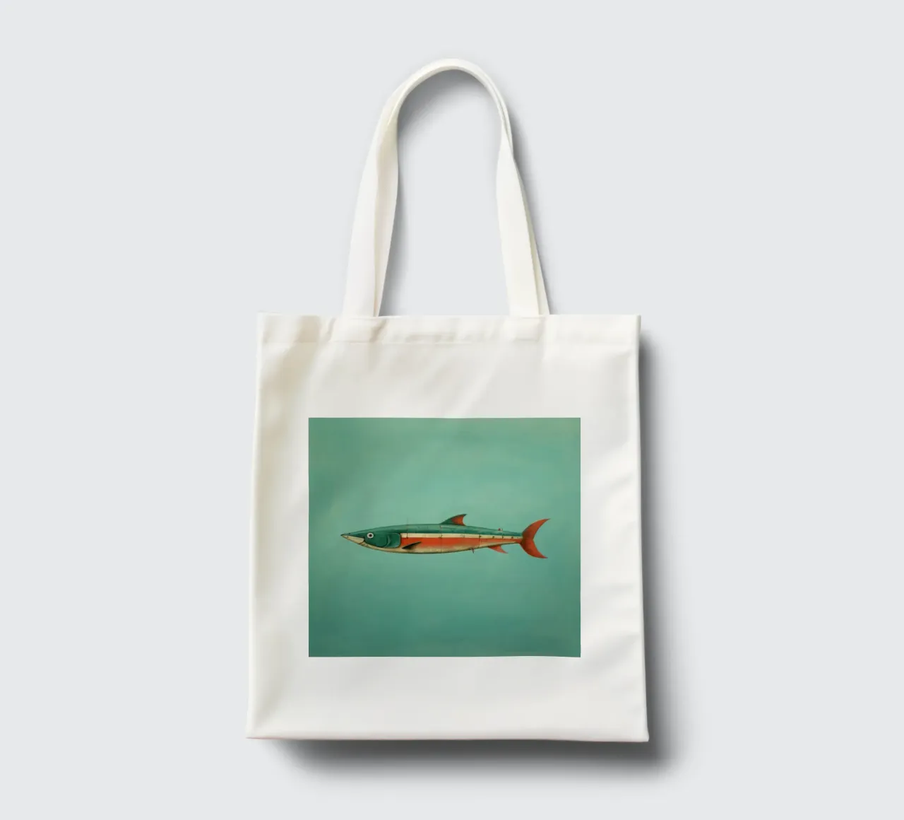 Minimal Sardine 3 borsa in juta da Minimal Animal Art