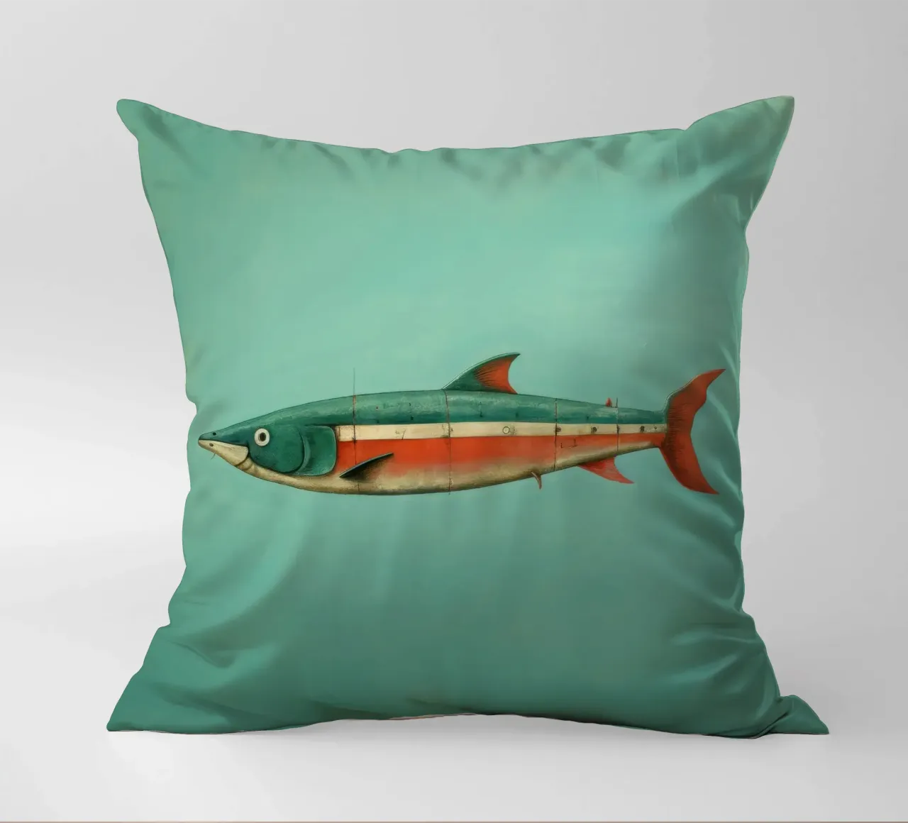Minimal Sardine 3 cuscino da Minimal Animal Art