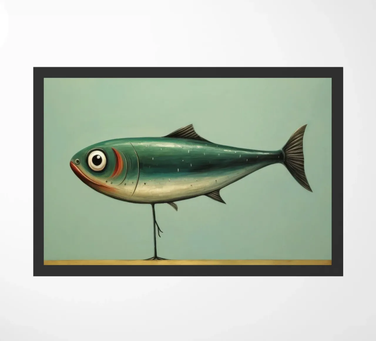 Minimal Sardine 4 zerbino da Minimal Animal Art