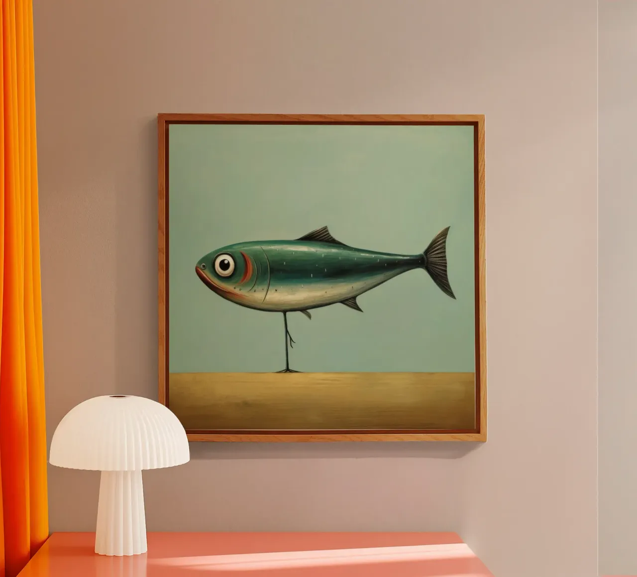 Minimal Sardine 4 plexiglass da Minimal Animal Art