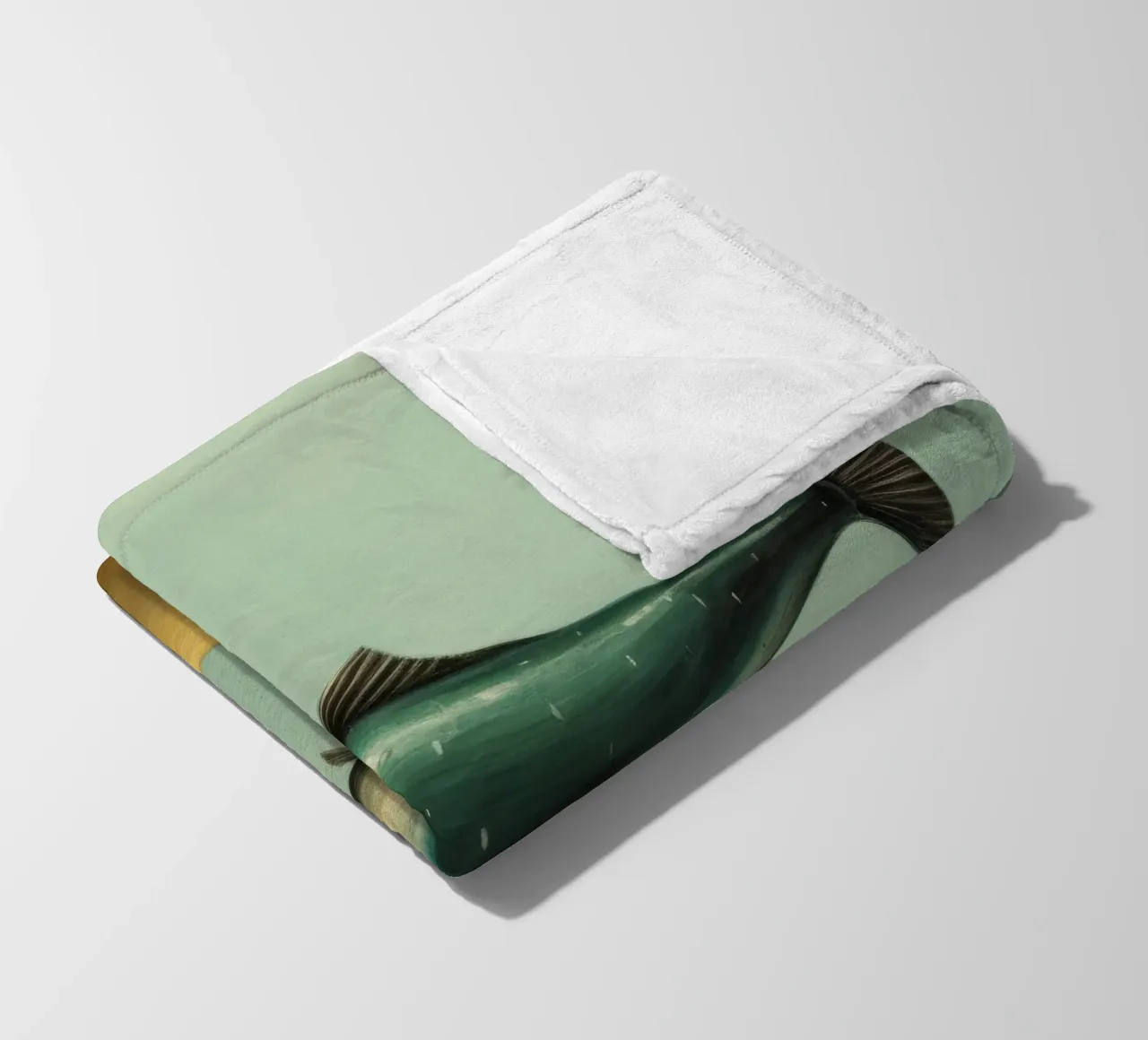 Minimal Sardine 4 coperta in pile da Minimal Animal Art