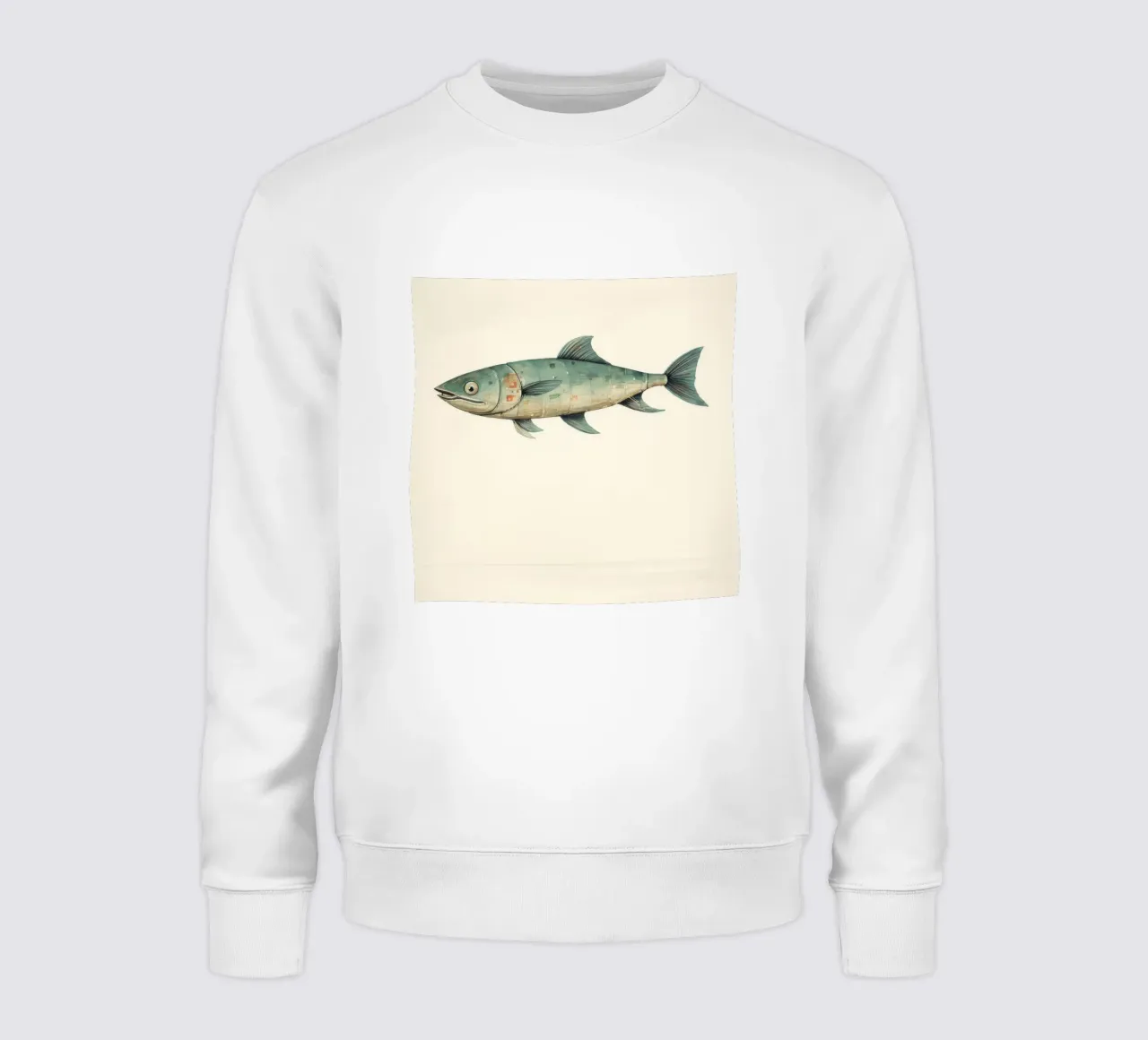 Minimo Sardina 1 felpa da Minimal Animal Art