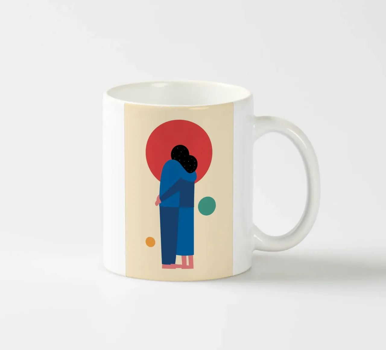 Un momento tazza in ceramica da Andy Westface