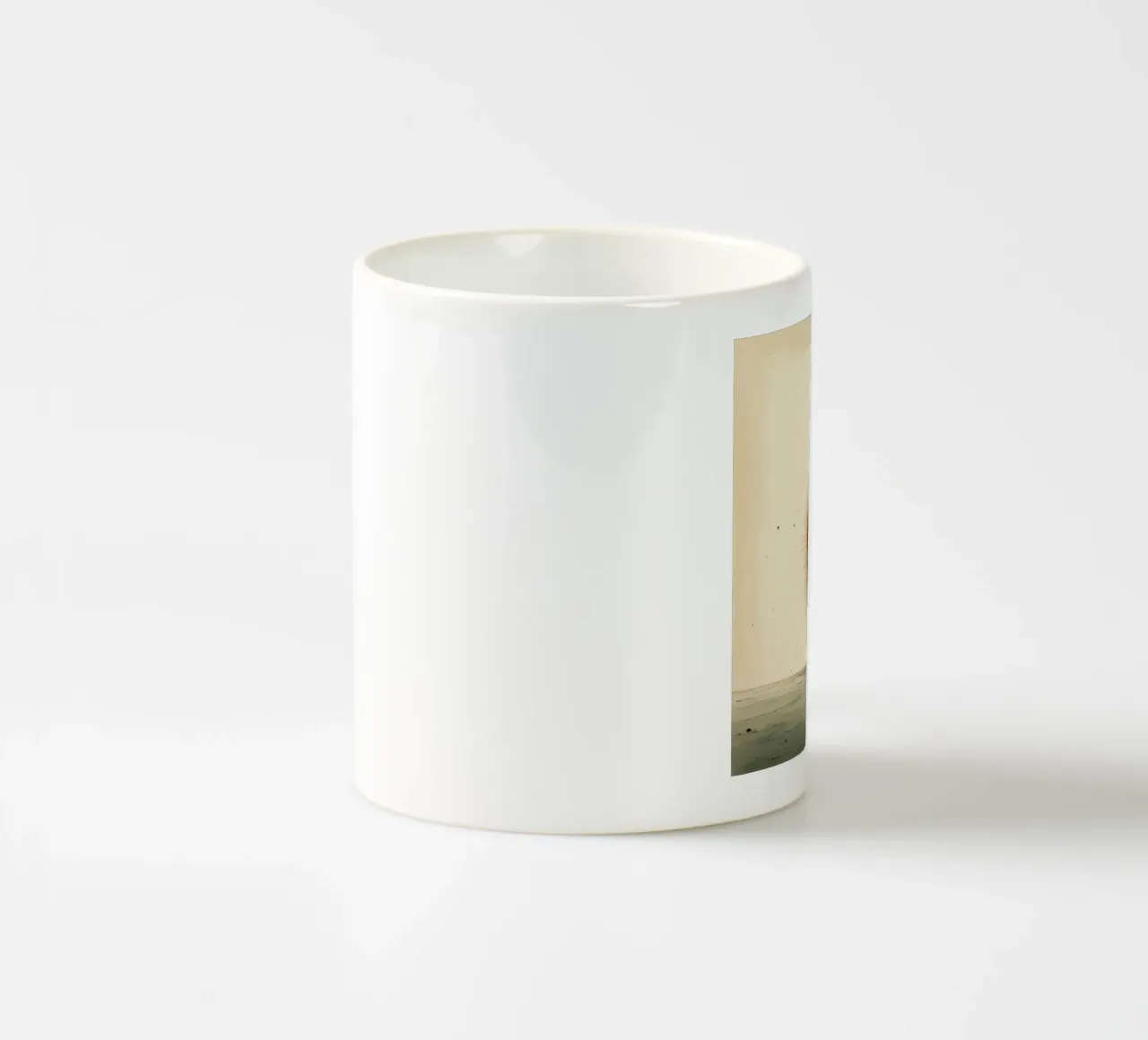 Riccio di mare minimo 2 tazza in ceramica da Minimal Animal Art