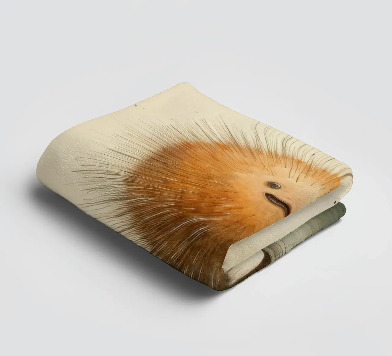 Riccio di mare minimo 2 asciugamano da bagno da Minimal Animal Art