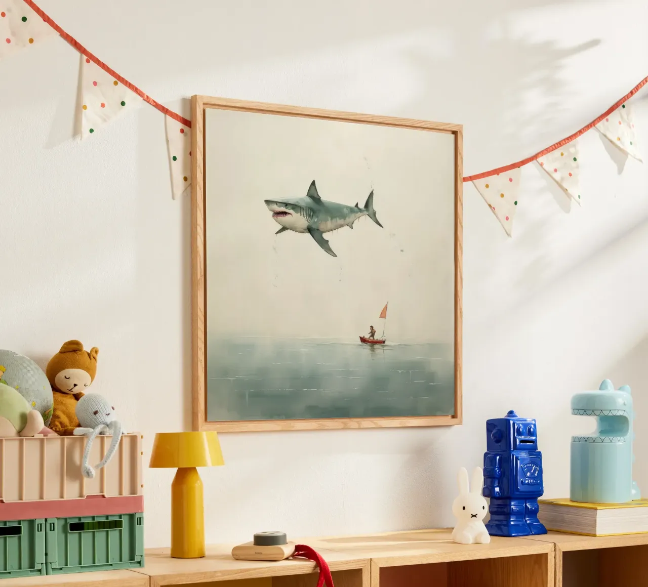 Minimal Shark plexiglass da Minimal Animal Art