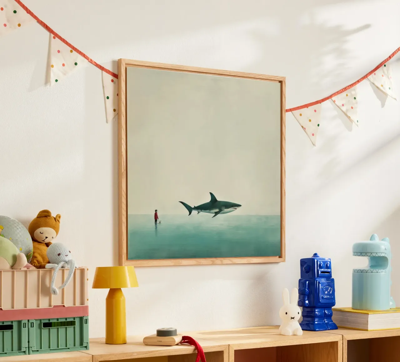 Minimal Shark plexiglass da Minimal Animal Art