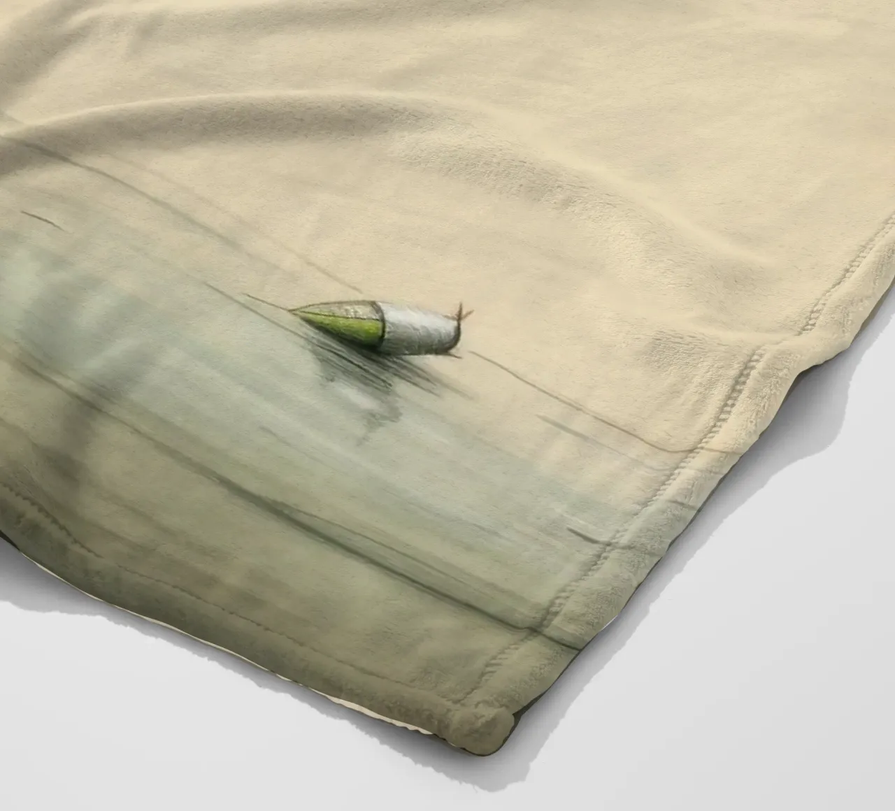 Gamberetti minimi 1 coperta in pile da Minimal Animal Art