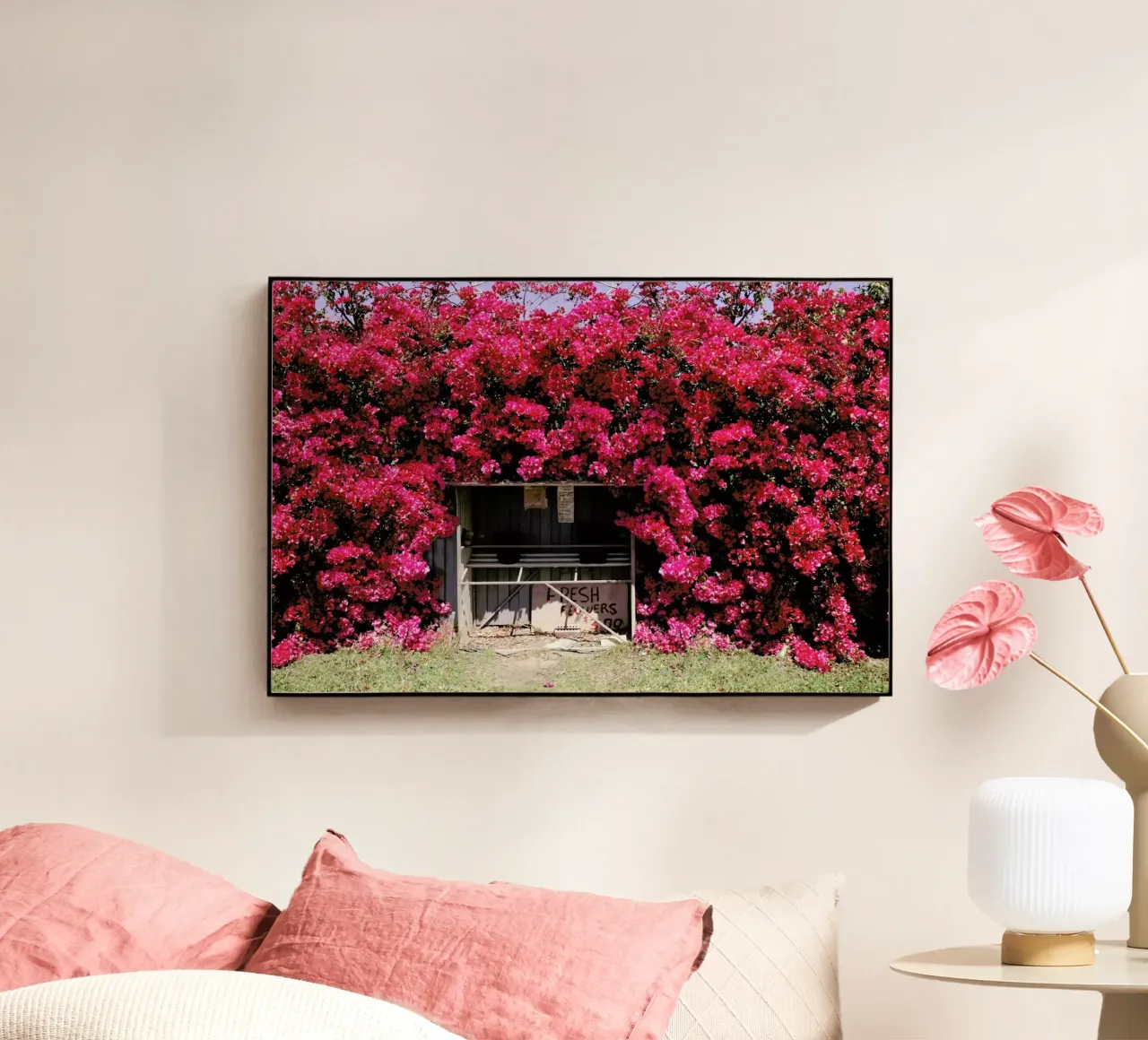 Bougainvillea plexiglass da Julian Wolkenstein