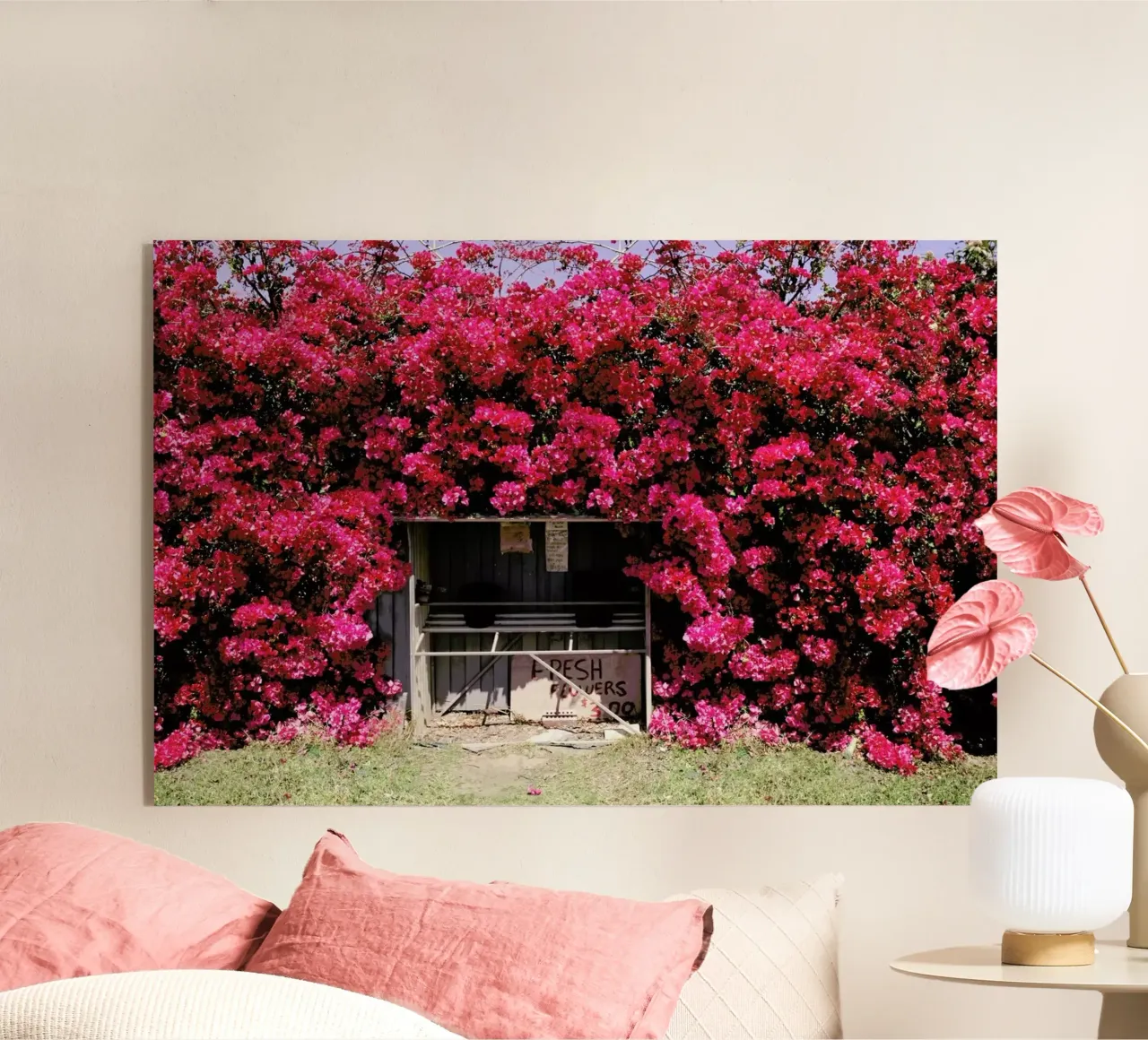 Bougainvillea plexiglass da Julian Wolkenstein
