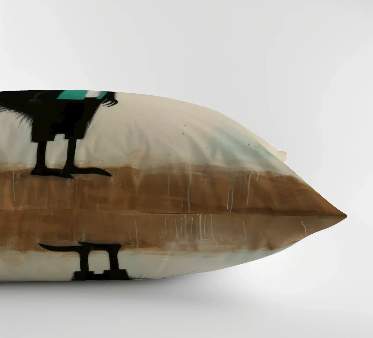 Minimal Skunk 2 cuscino da Minimal Animal Art