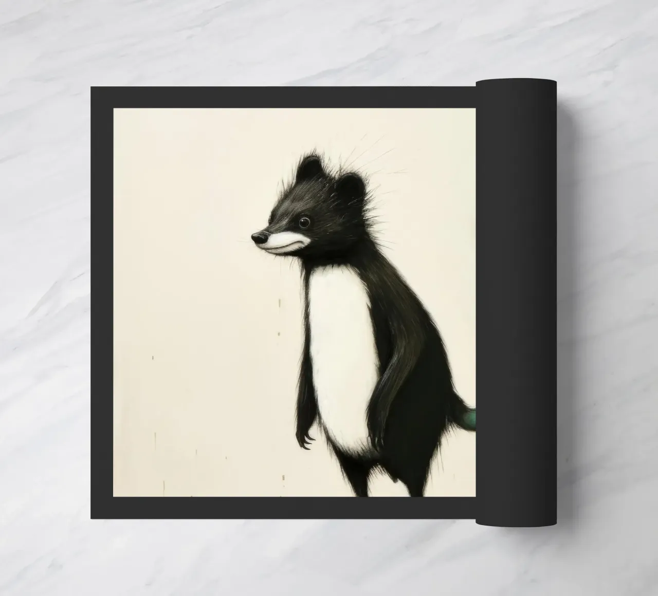 Minimal Skunk 4 zerbino da Minimal Animal Art