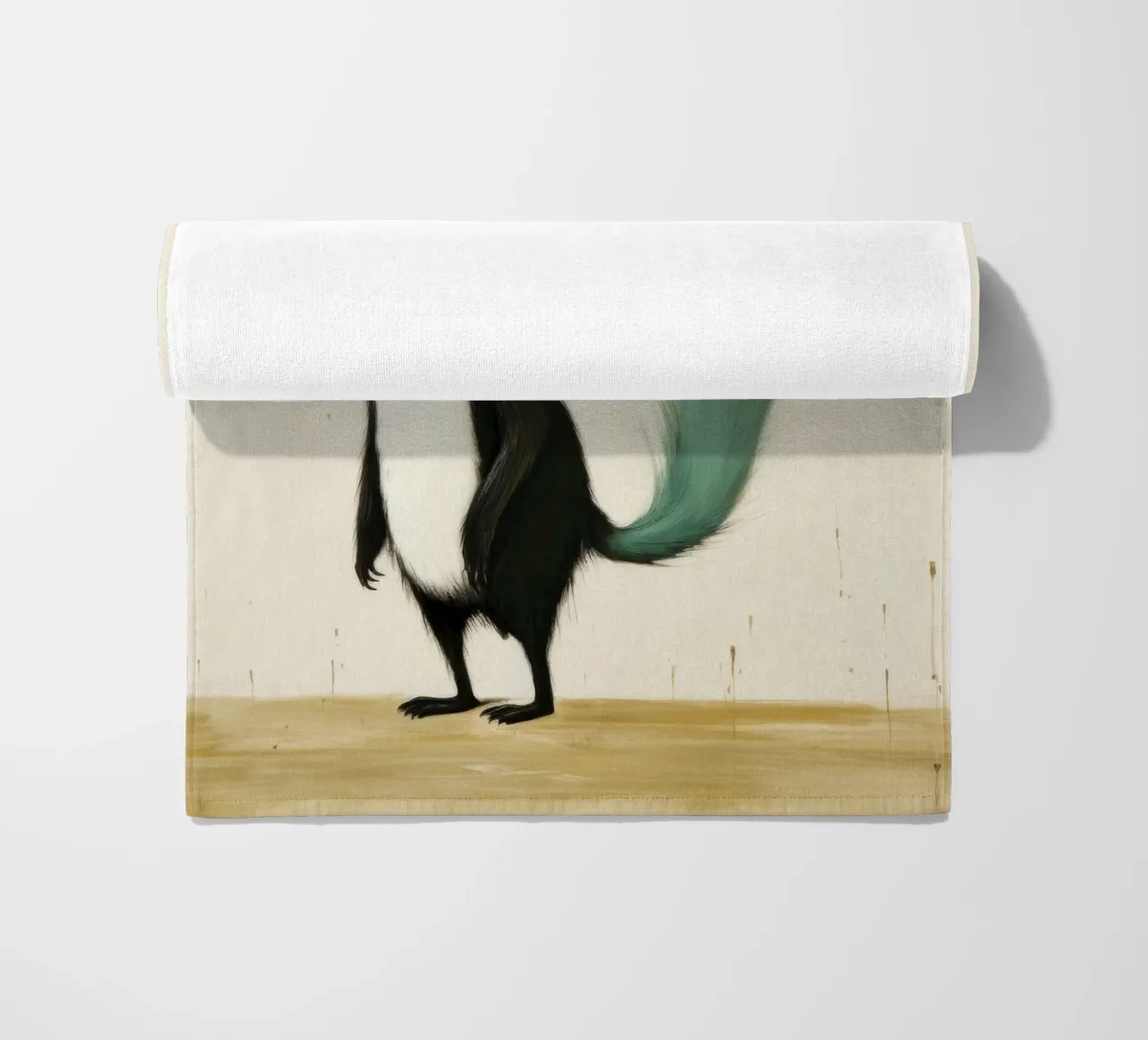 Minimal Skunk 4 telo mare da Minimal Animal Art