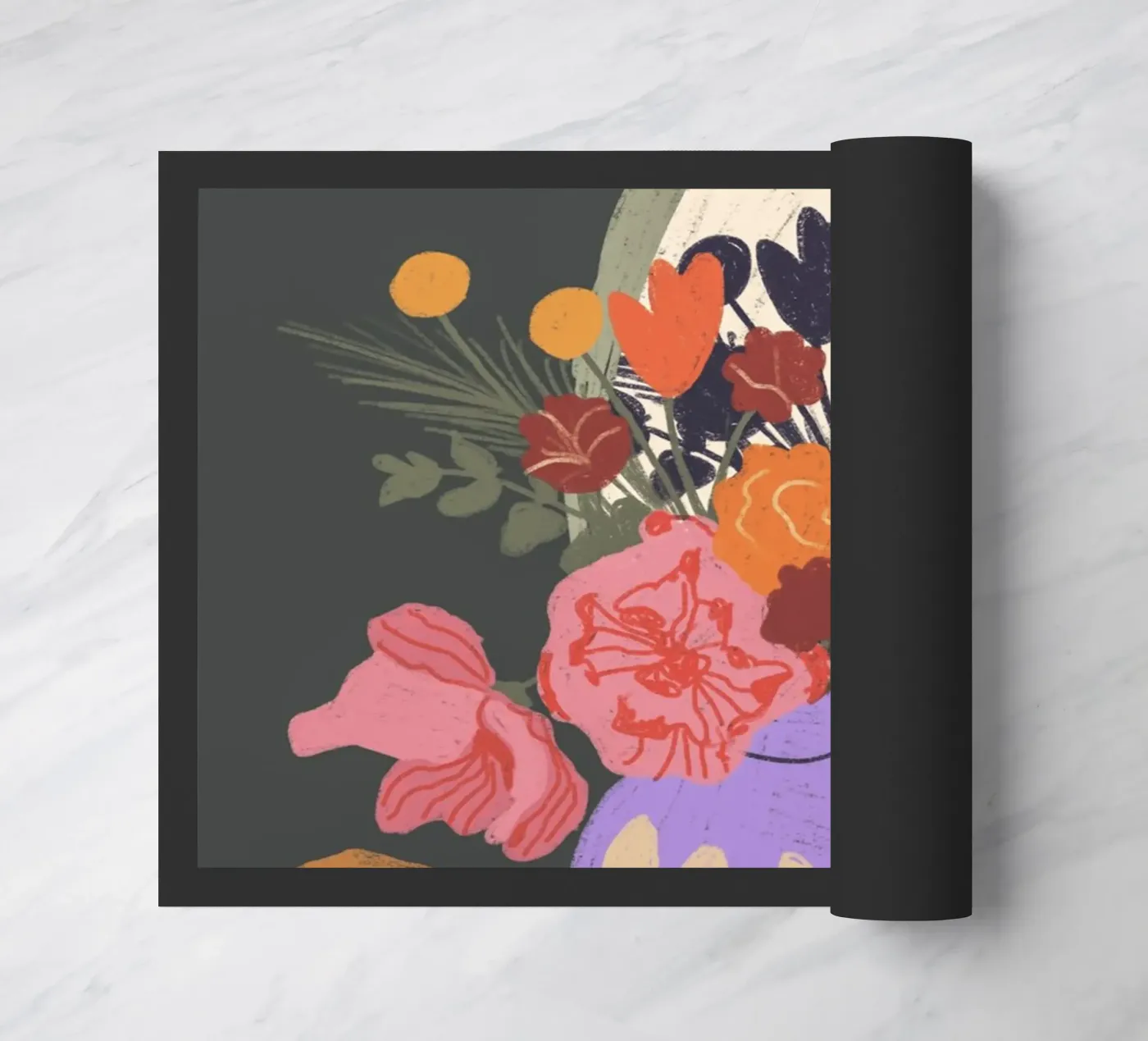 Flowers deurmat van GigiRosado