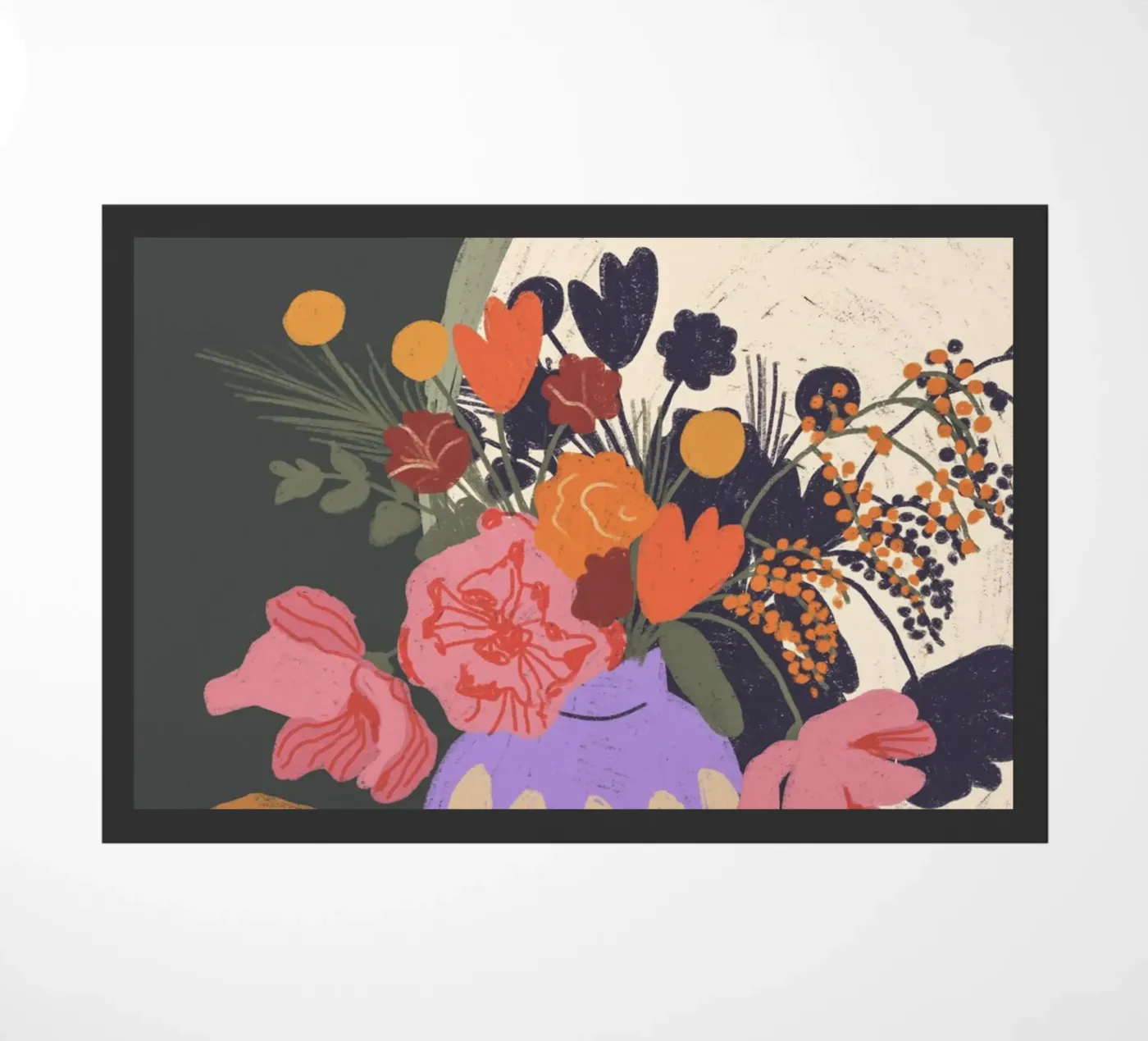 Flowers deurmat van GigiRosado
