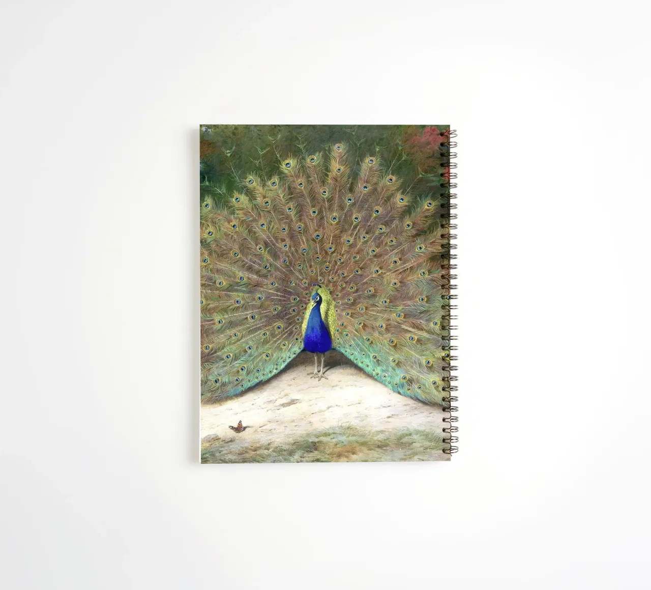 Peacock spiral notebook by apoloprints