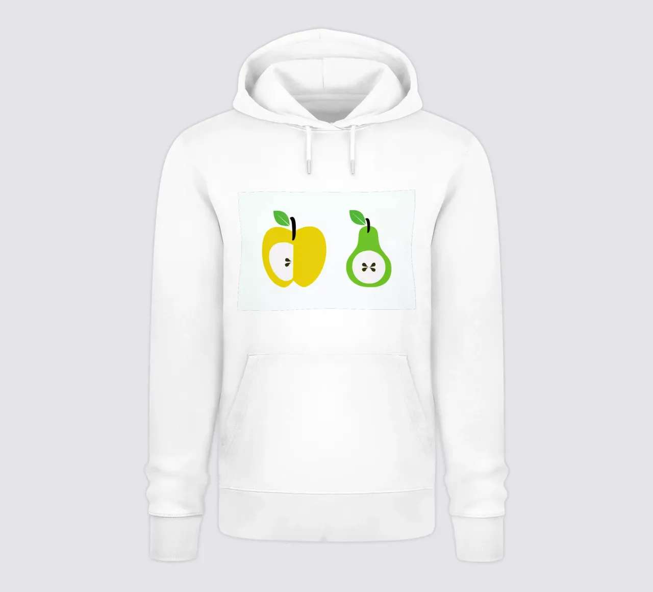 The Apple And Pear Poster felpa con cappuccio da And I Love You She Said