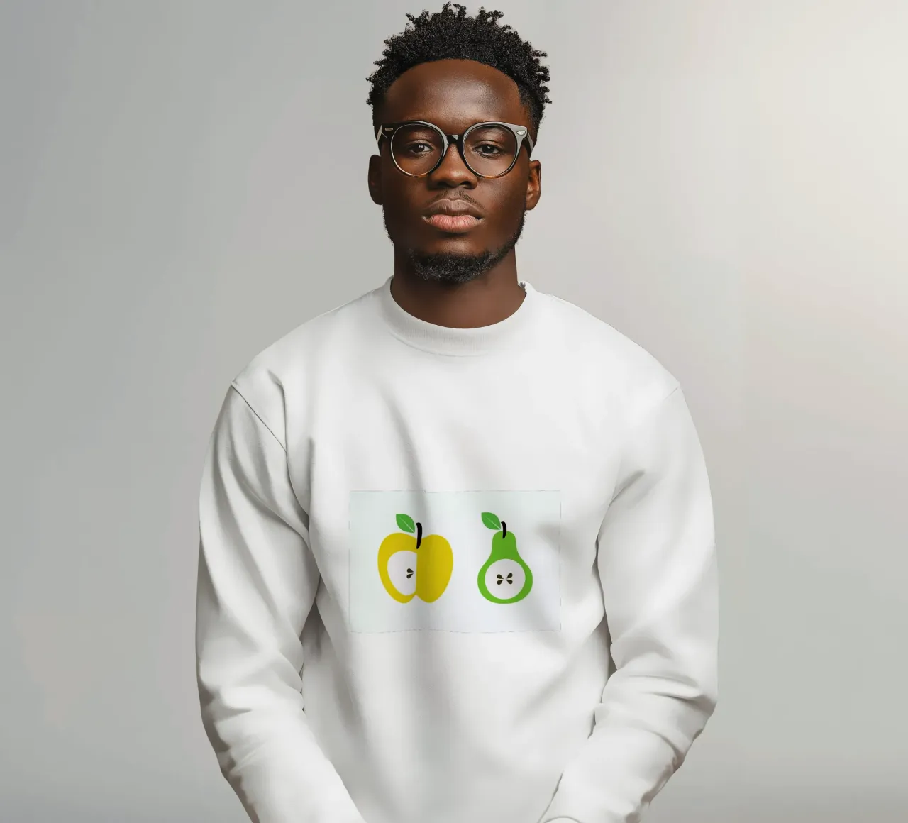 The Apple And Pear Poster felpa da And I Love You She Said