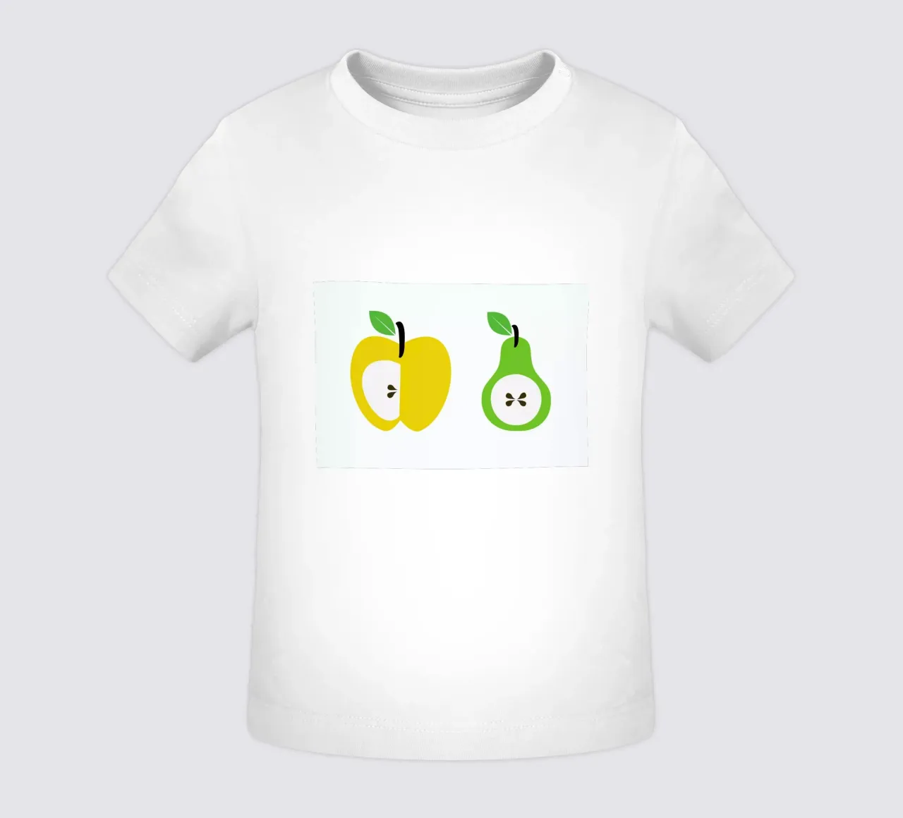 The Apple And Pear Poster maglietta neonato da And I Love You She Said