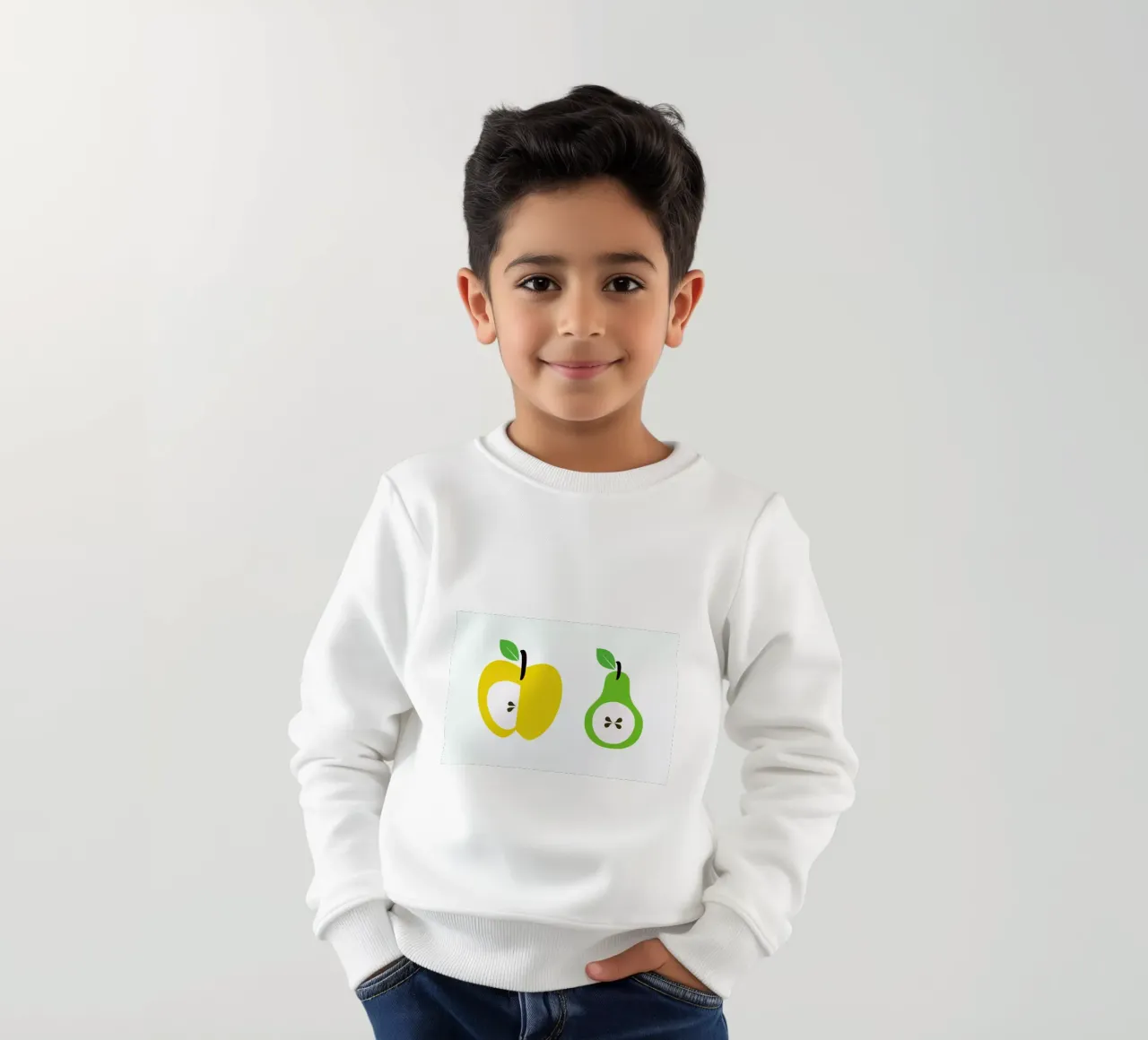 The Apple And Pear Poster felpa bambino da And I Love You She Said