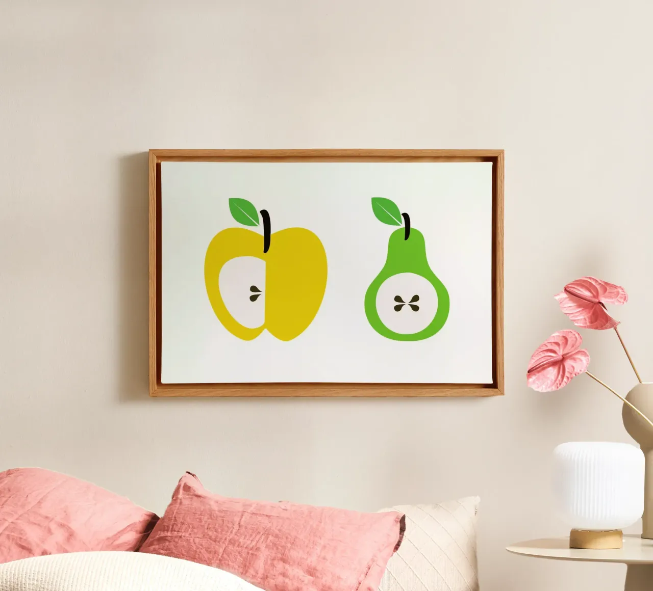 The Apple And Pear Poster tela da And I Love You She Said