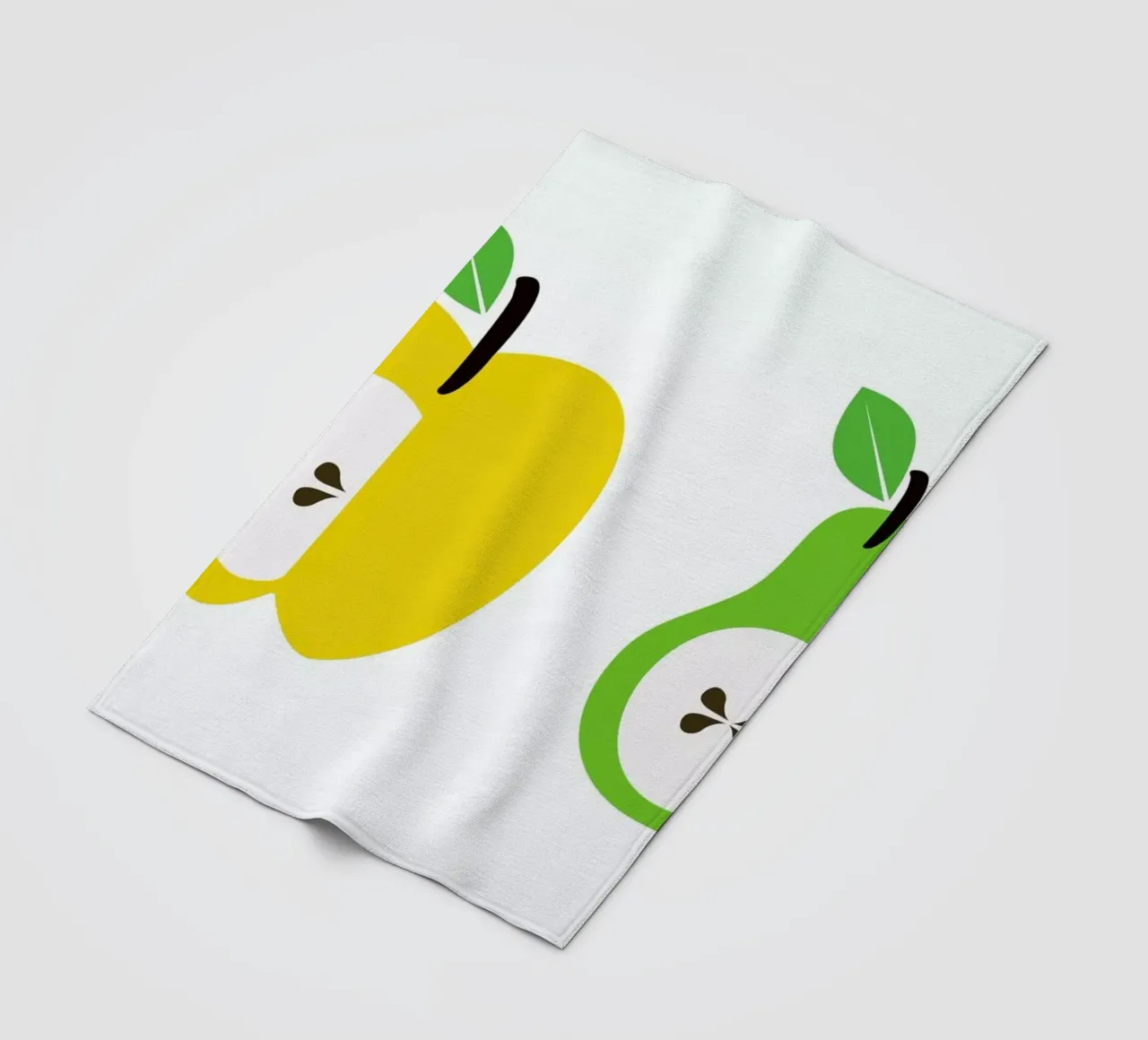 The Apple And Pear Poster coperta in pile da And I Love You She Said