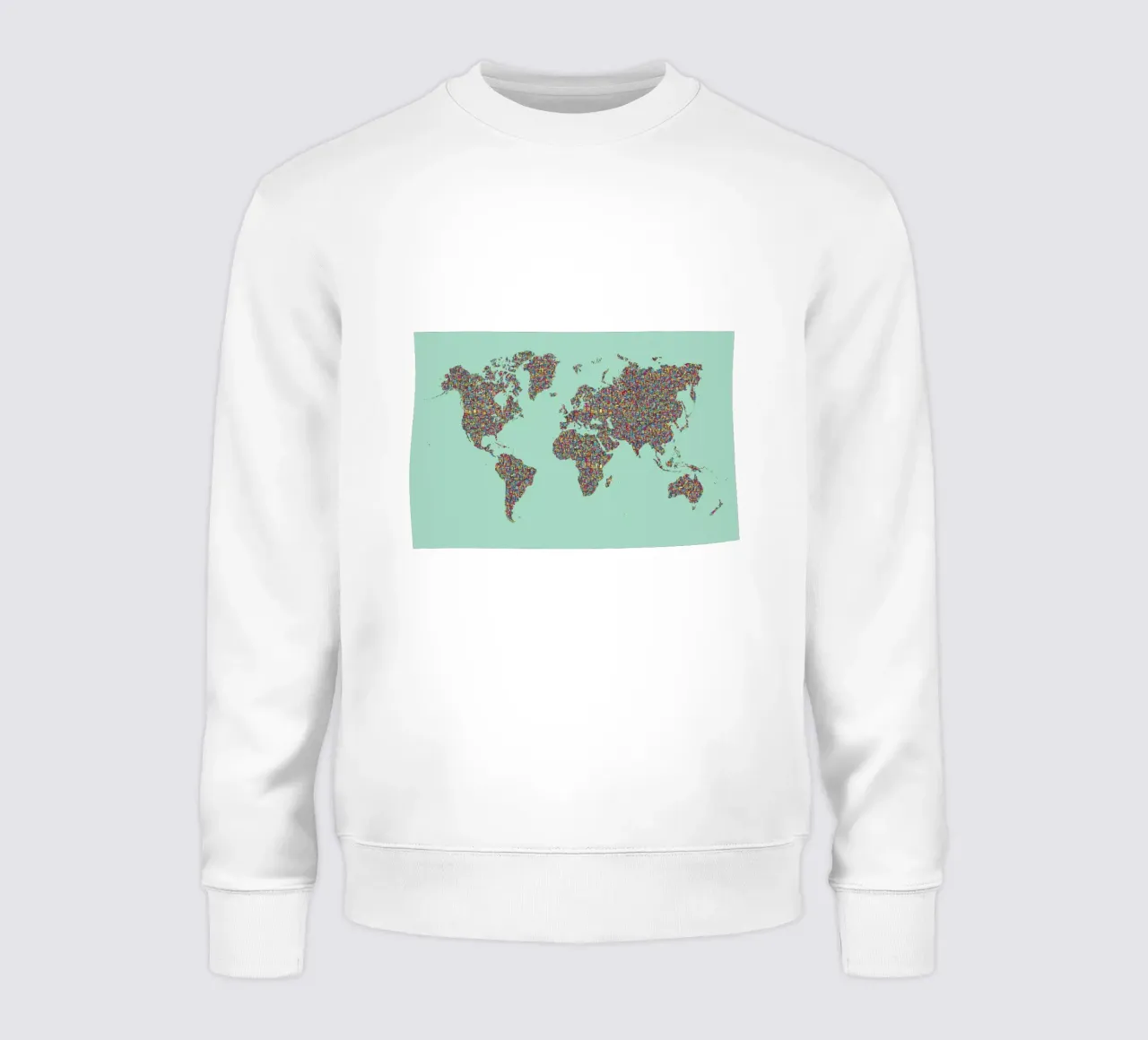 Slum World felpa da Ninhol