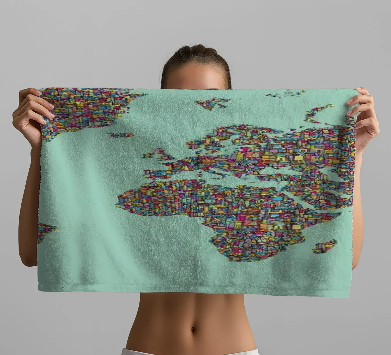 Slum World Handtuch von Ninhol