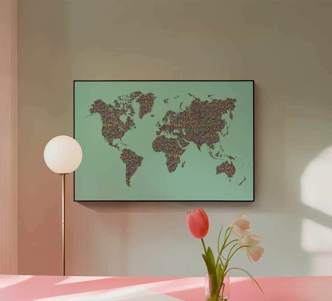 Slum World plexiglass da Ninhol