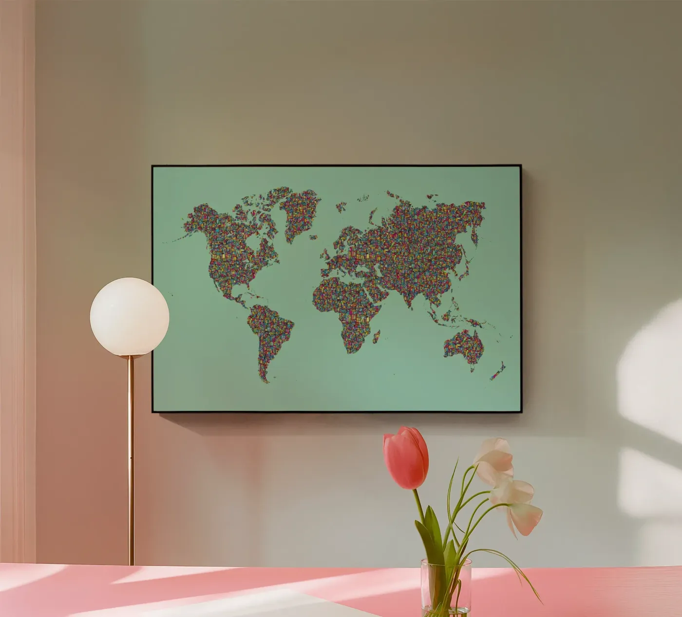 Slum World plexiglass da Ninhol