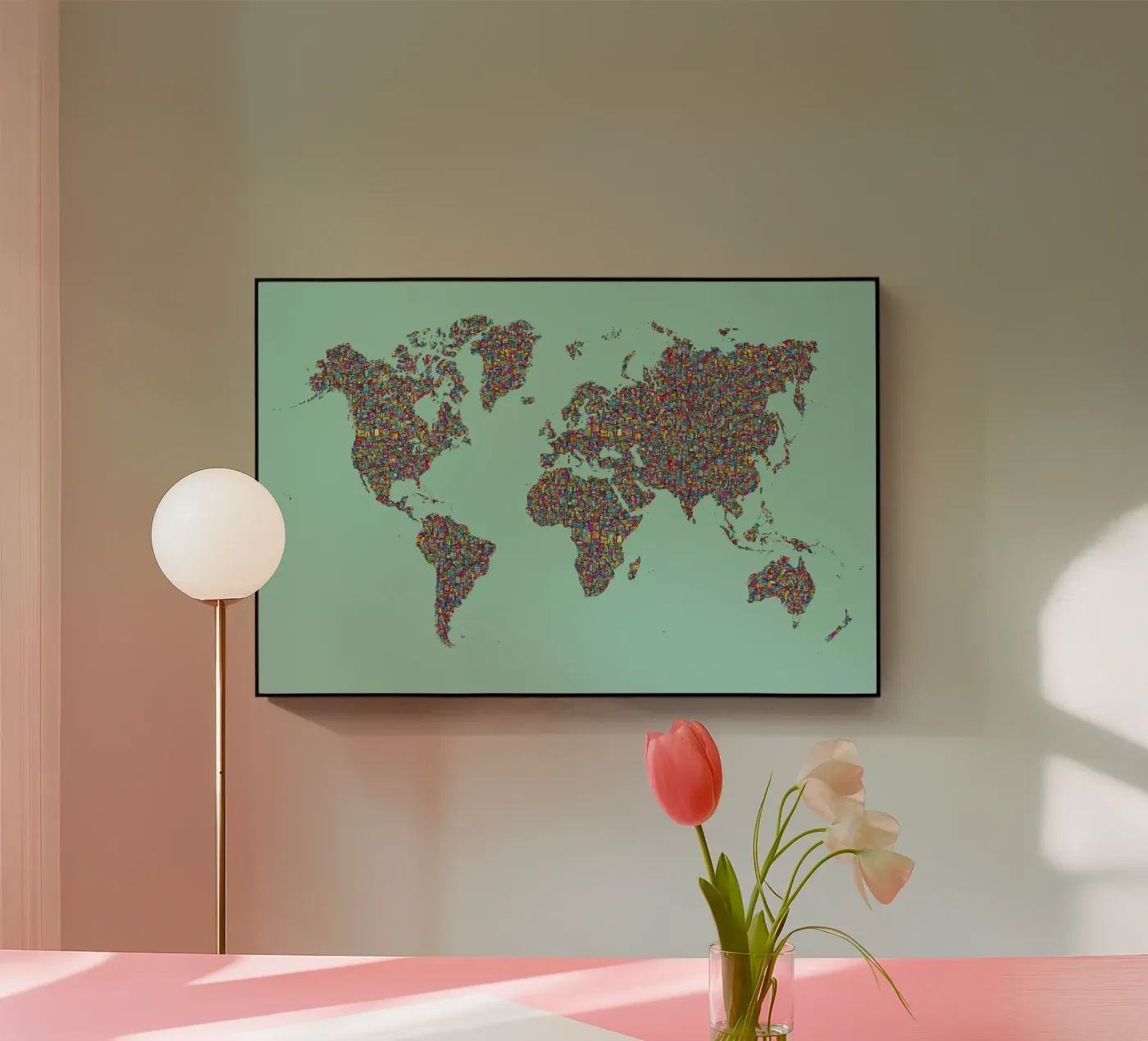 Slum World plexiglass da Ninhol