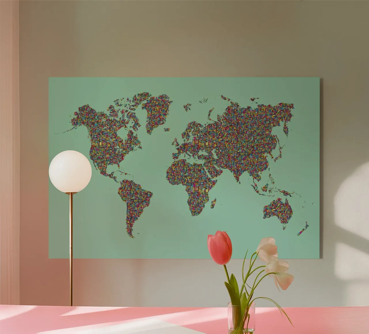 Slum World plexiglass da Ninhol