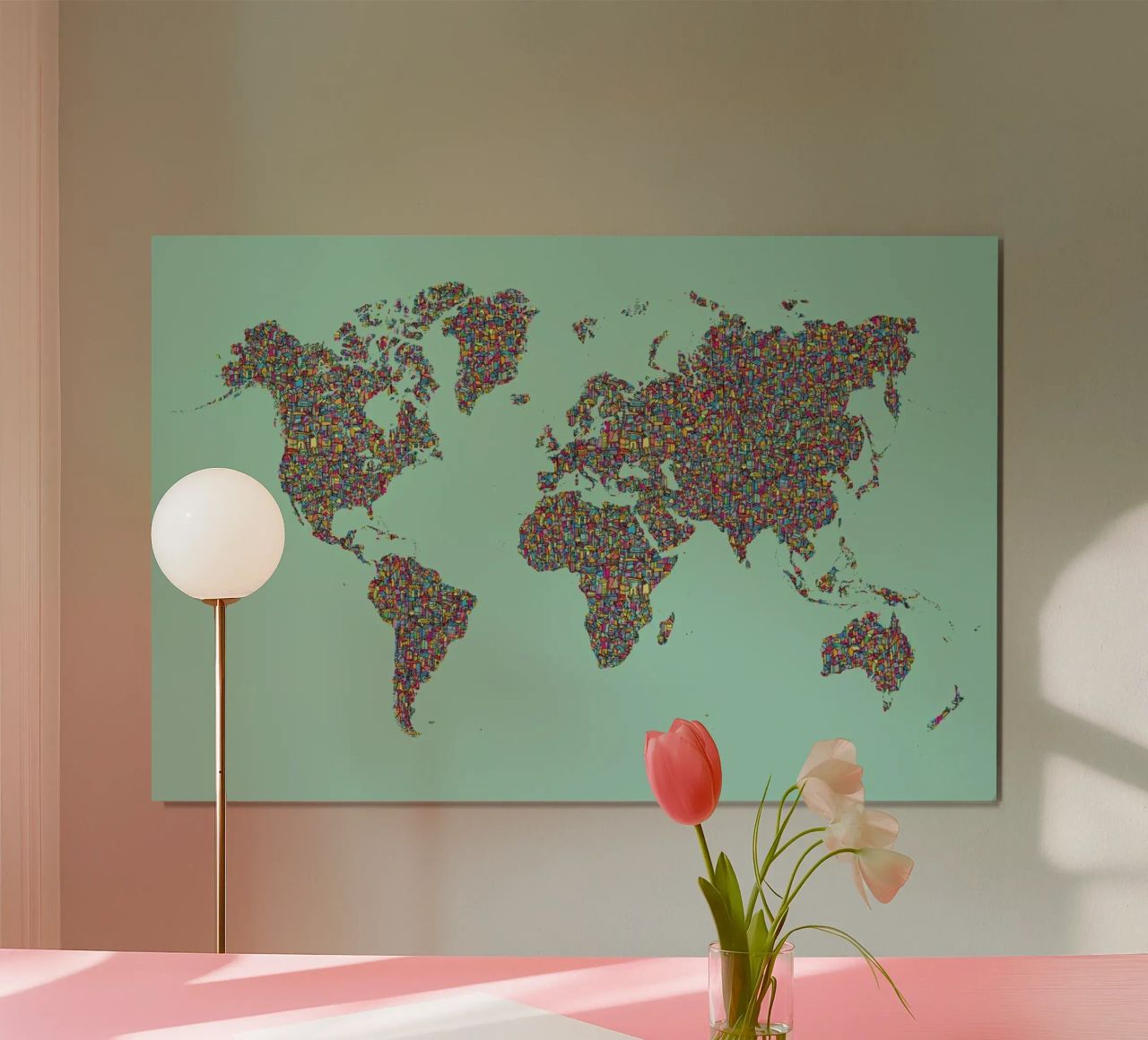Slum World poster by Ninhol