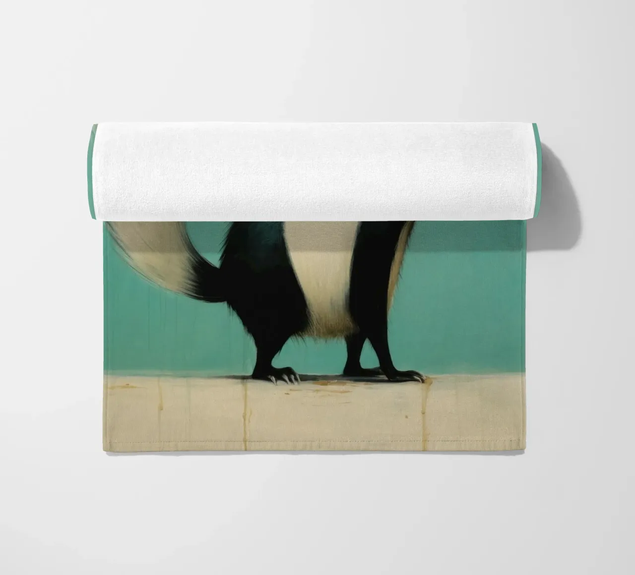 Minimal Skunk 1 telo mare da Minimal Animal Art