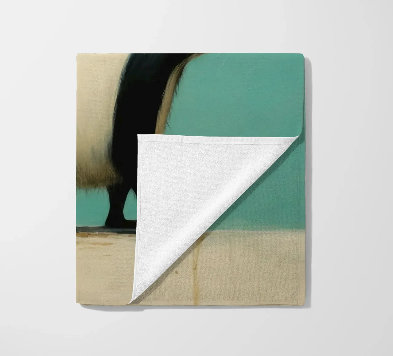 Minimal Skunk 1 telo mare da Minimal Animal Art