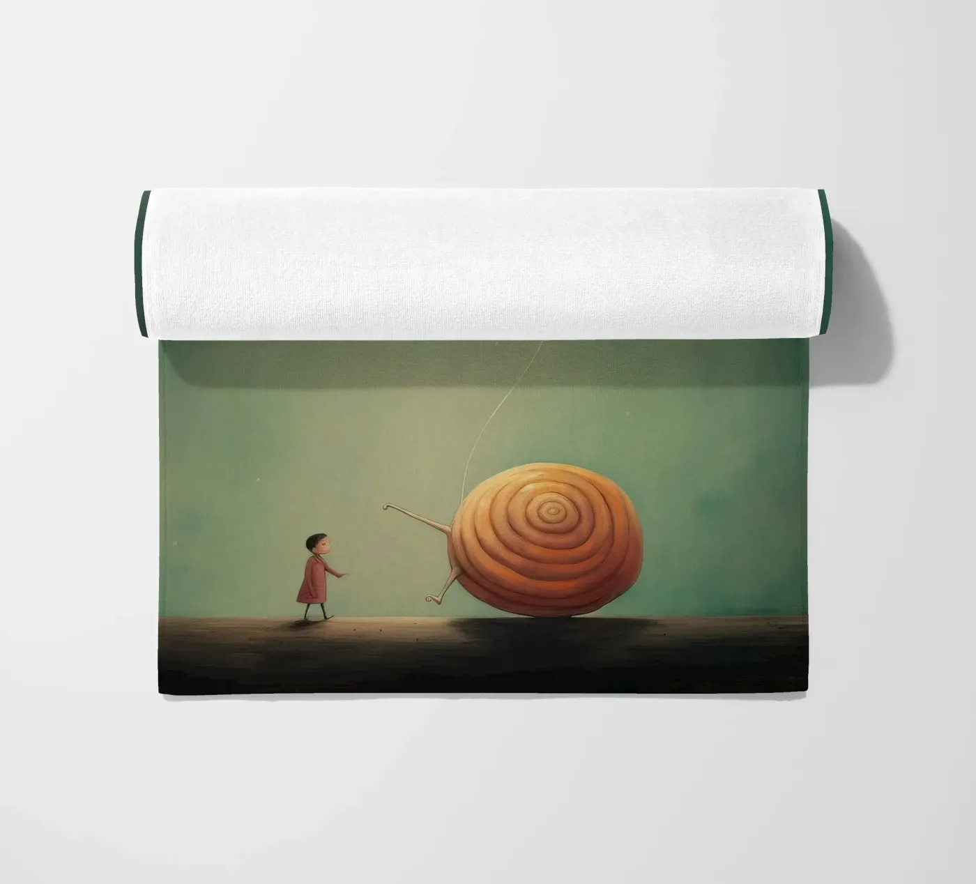 Minimal Snail telo mare da Minimal Animal Art