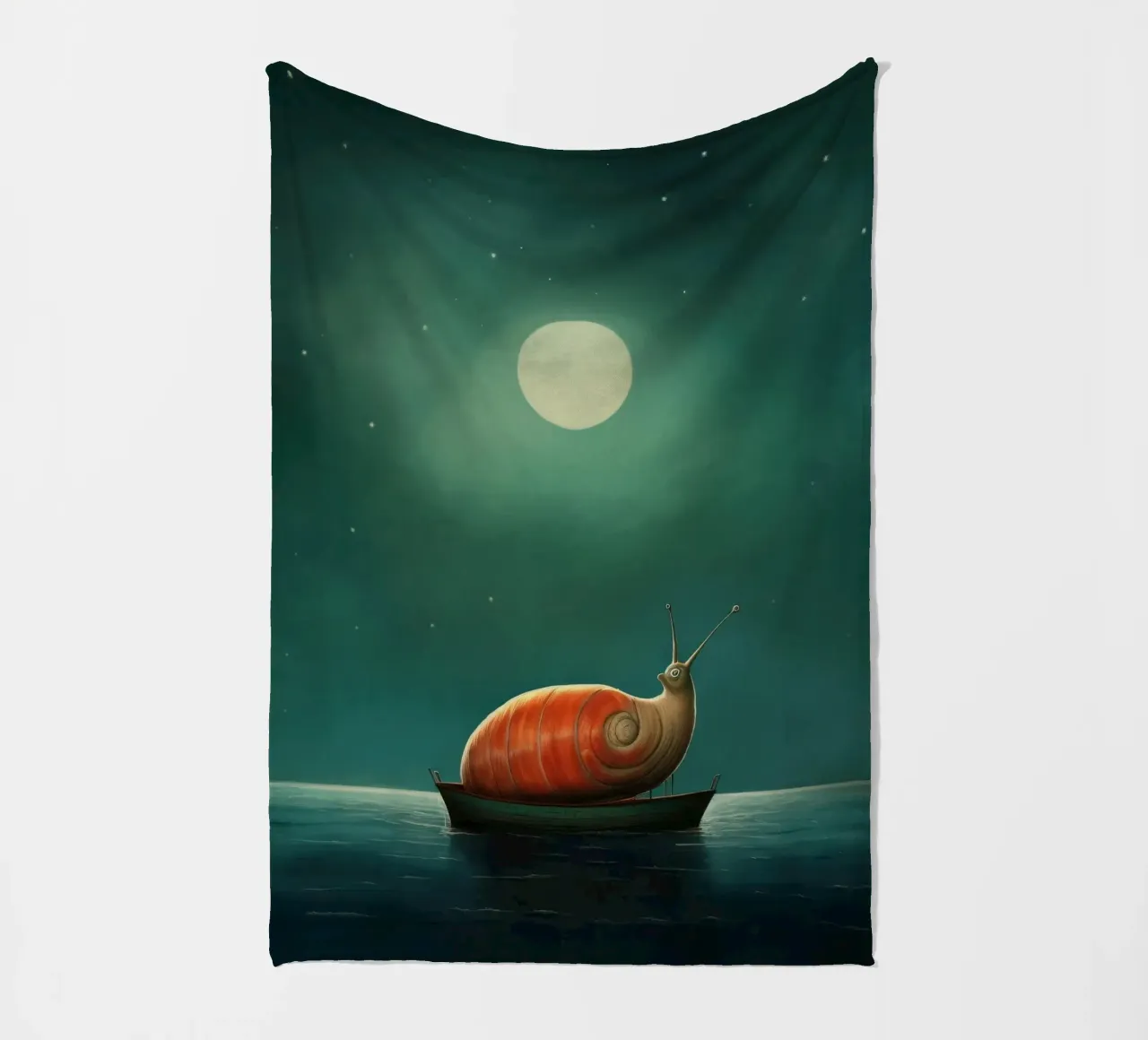 Lumaca minima 3 coperta in pile da Minimal Animal Art