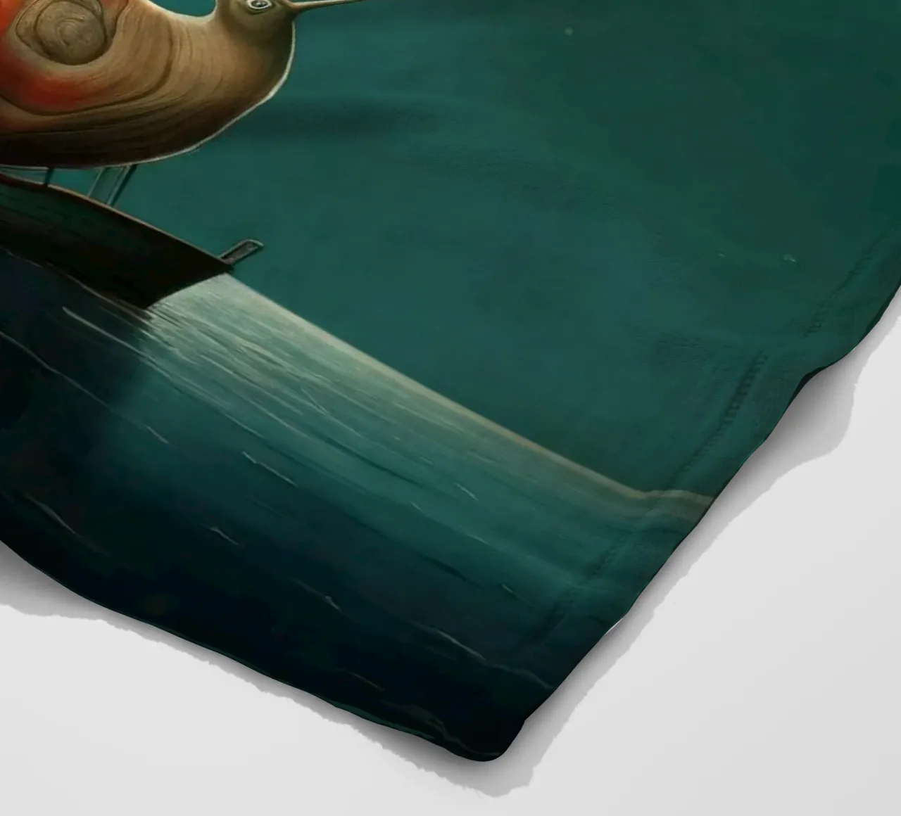 Lumaca minima 3 coperta in pile da Minimal Animal Art