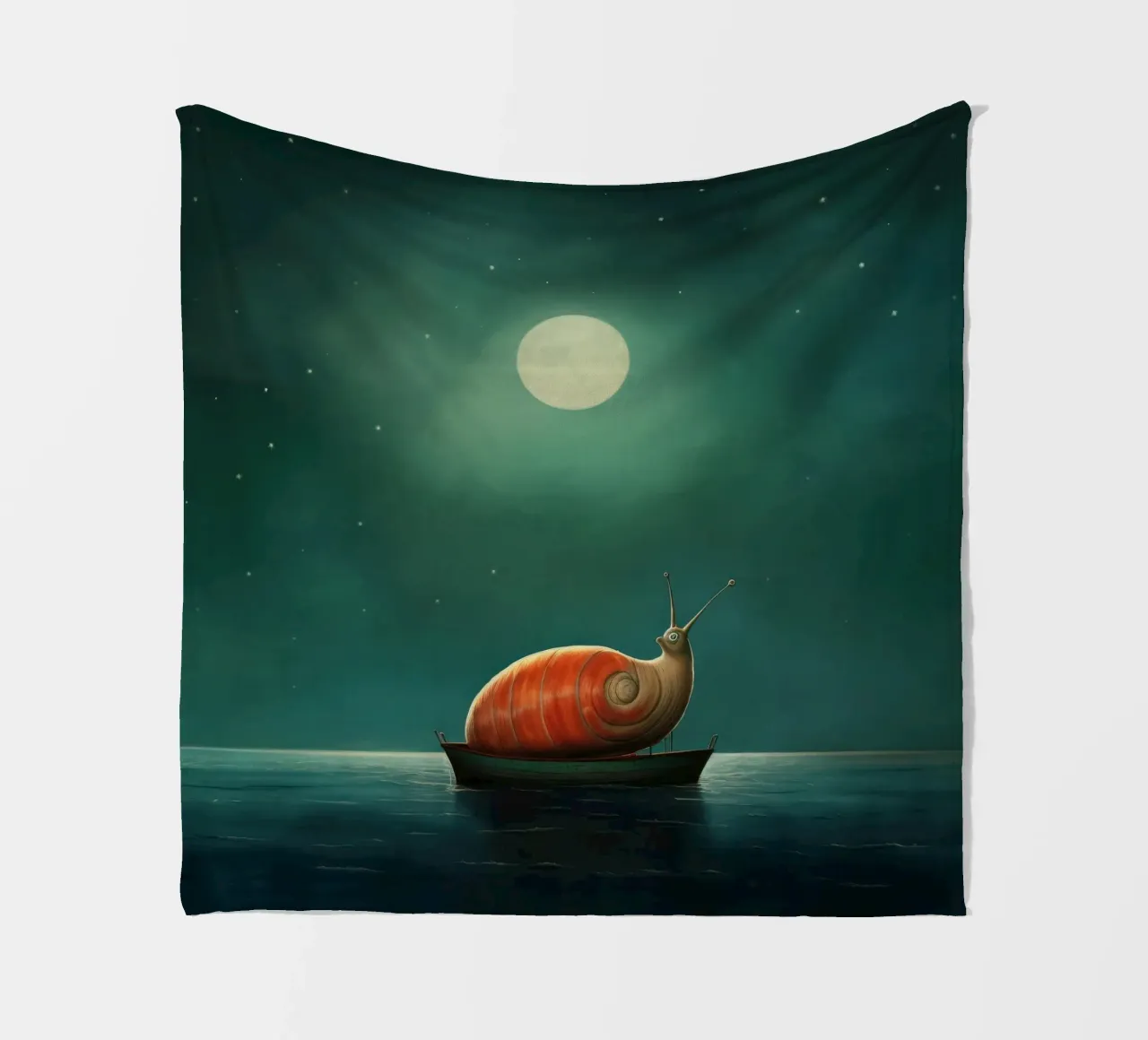 Lumaca minima 3 coperta in pile da Minimal Animal Art