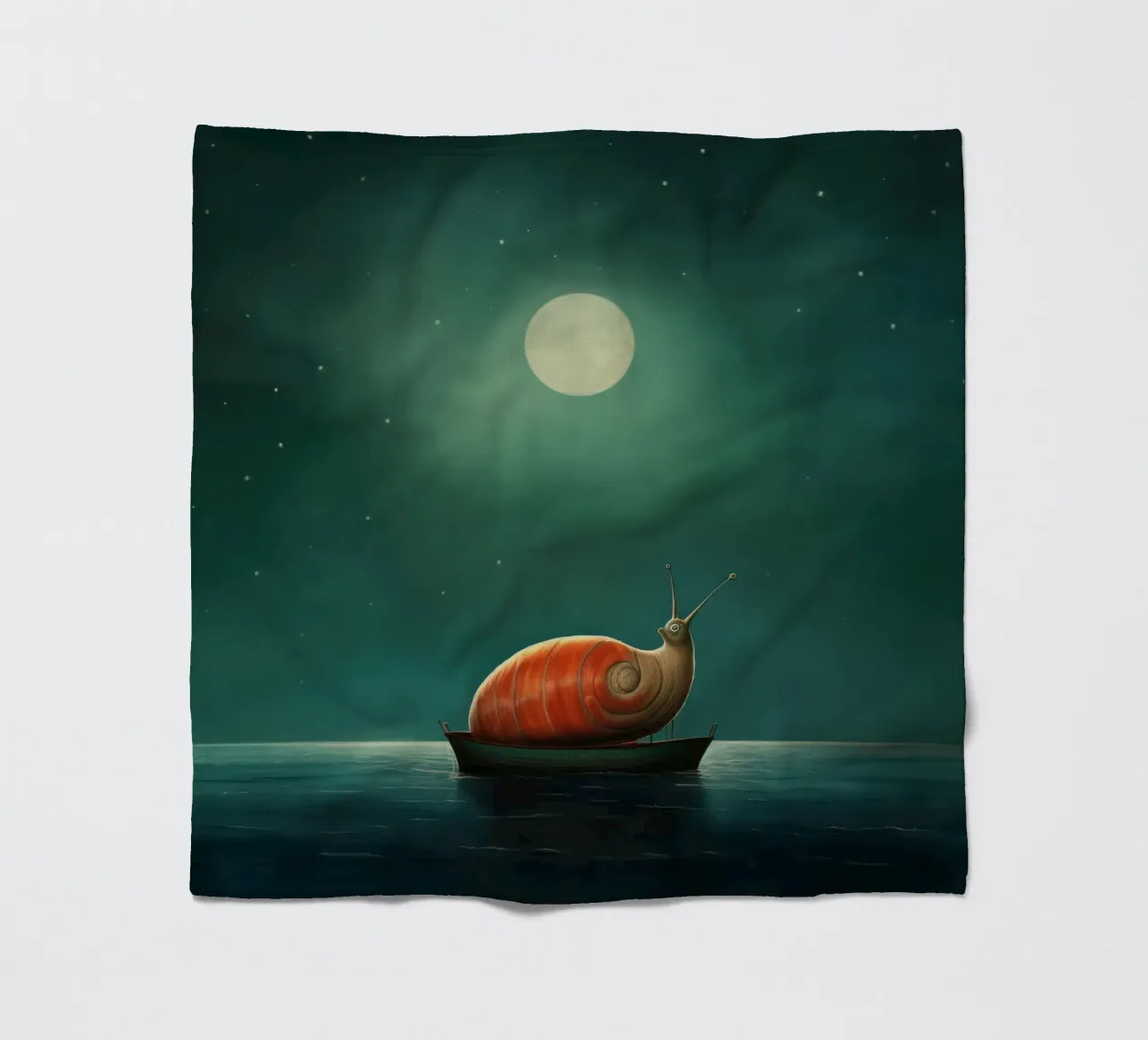 Lumaca minima 3 coperta in pile da Minimal Animal Art