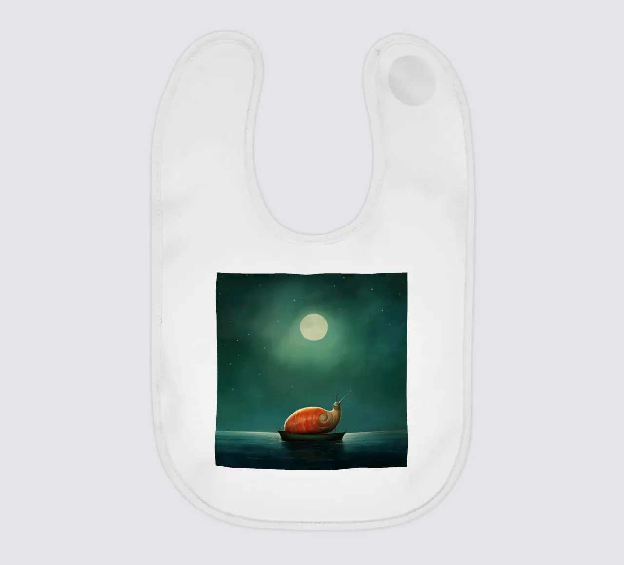 Lumaca minima 3 bavaglino da Minimal Animal Art