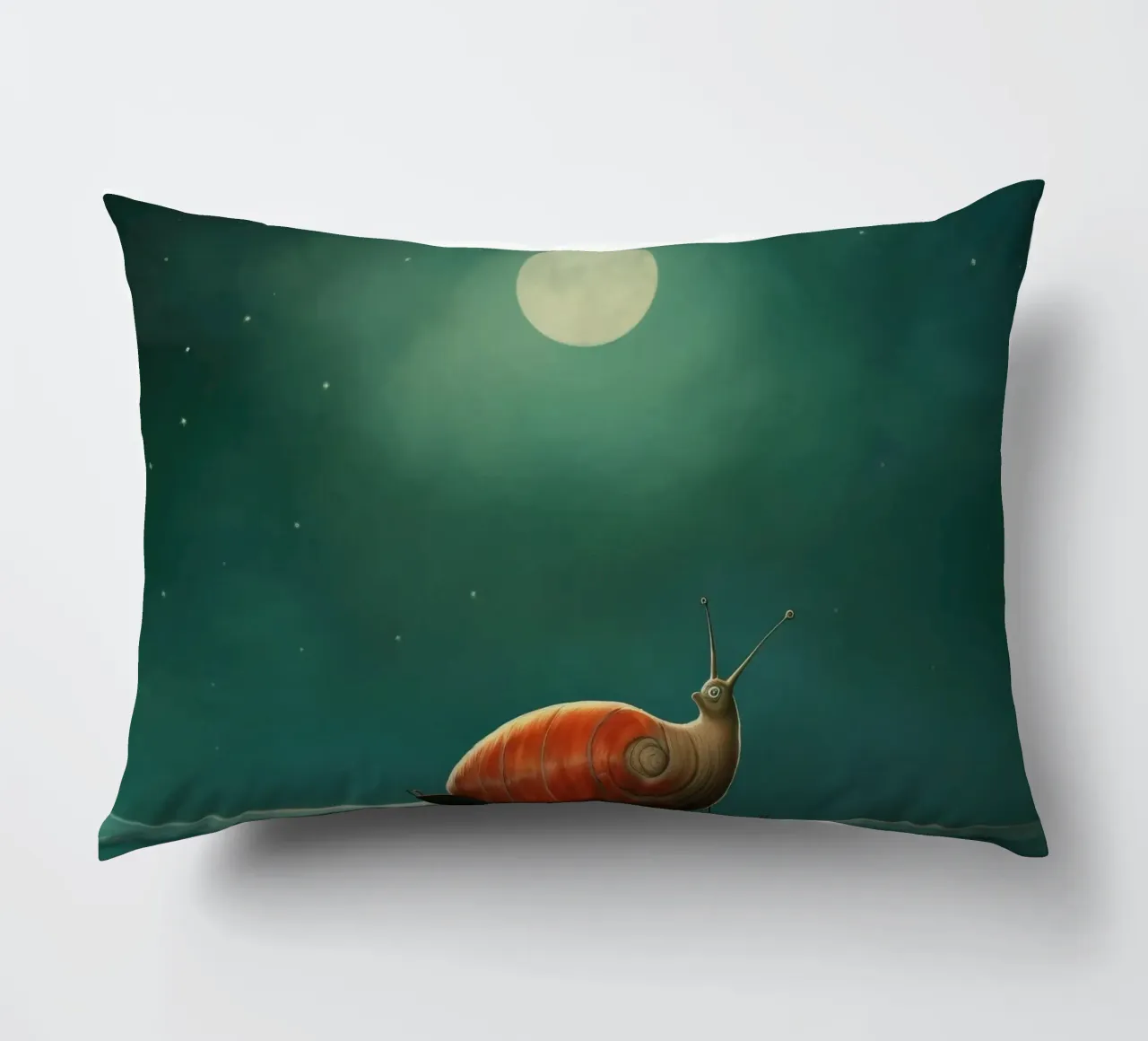Lumaca minima 3 cuscino da Minimal Animal Art