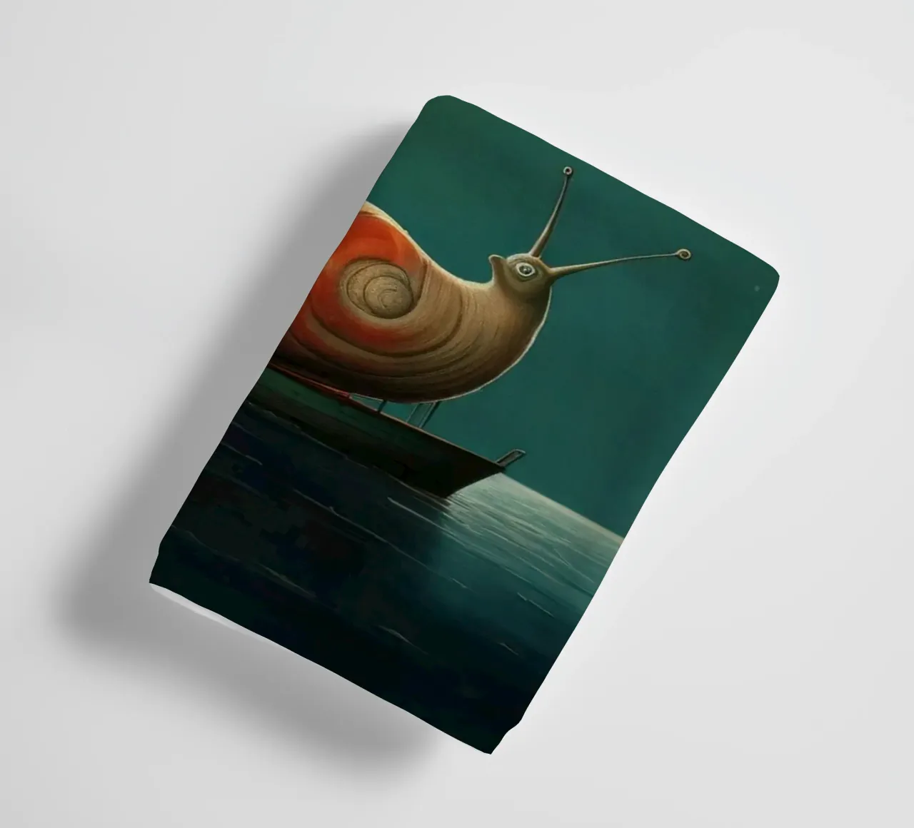 Lumaca minima 3 asciugamano da bagno da Minimal Animal Art